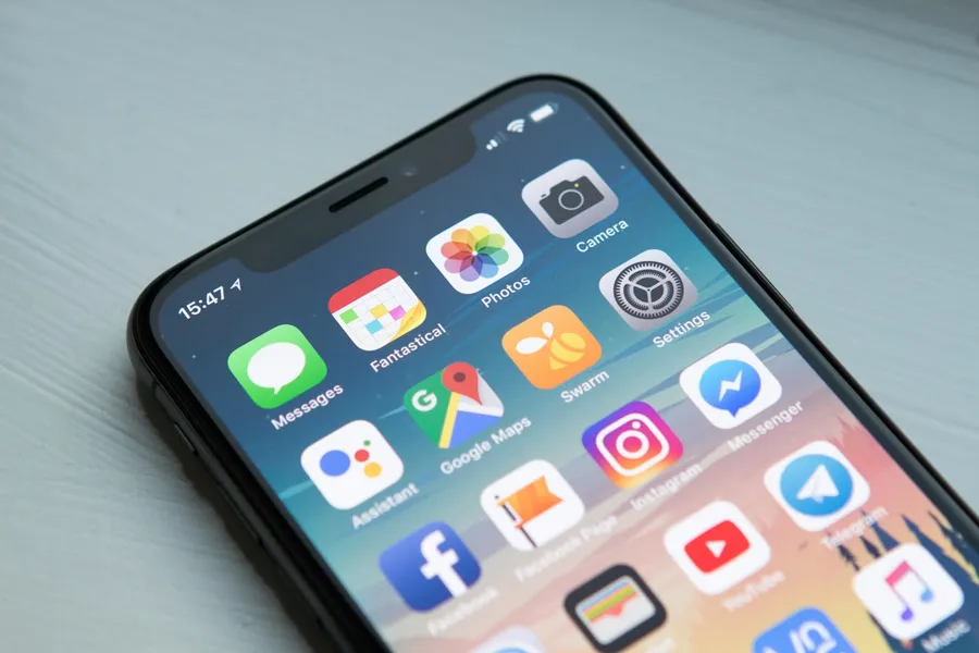 Mobile product in use — customer-facing digital product