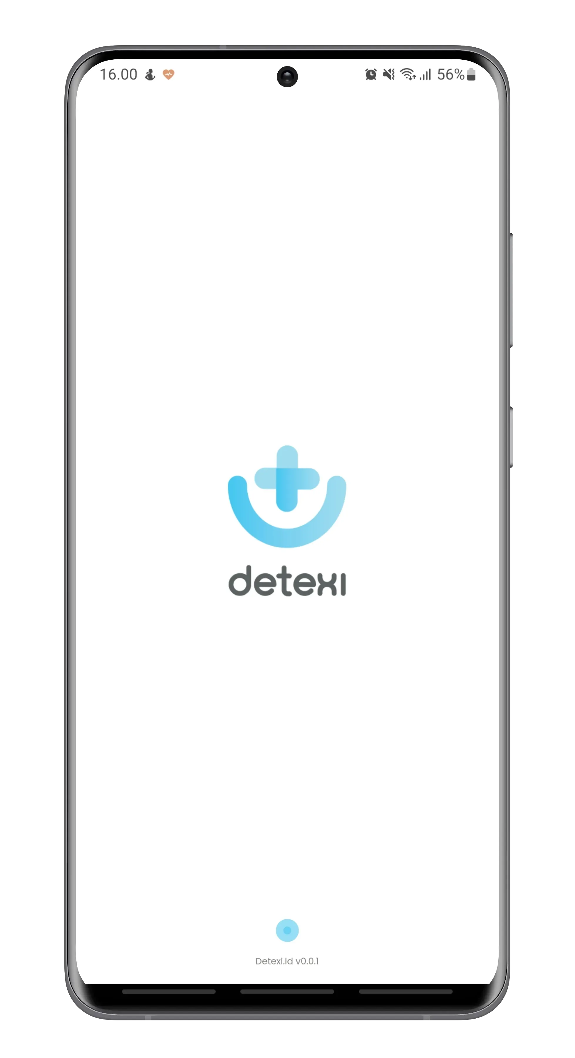Detexi Doctor onboarding screen