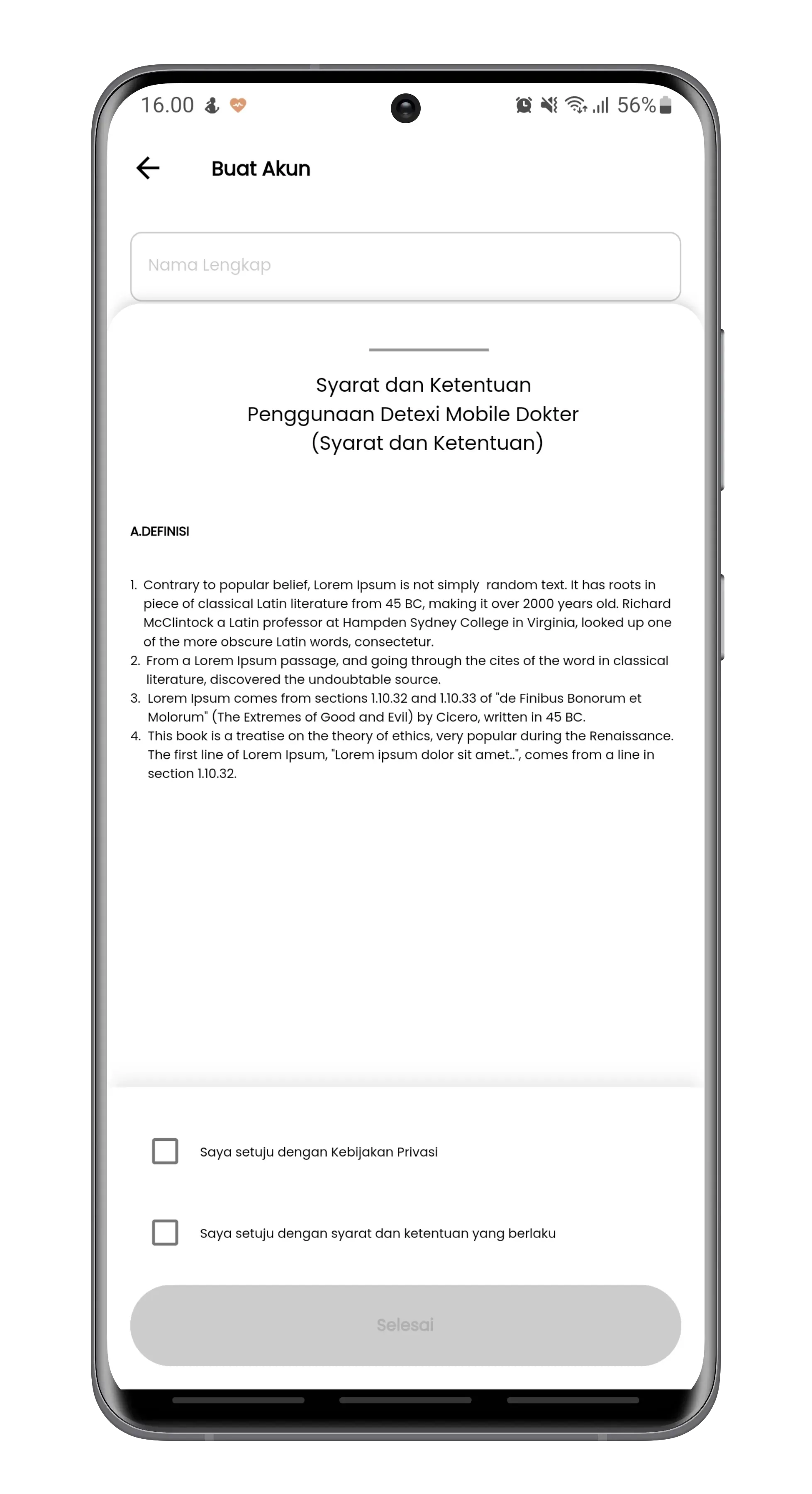 Search doctors by specialization