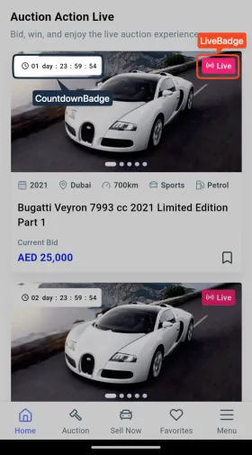 Carwa — daftar lelang mobil dengan informasi spesifikasi