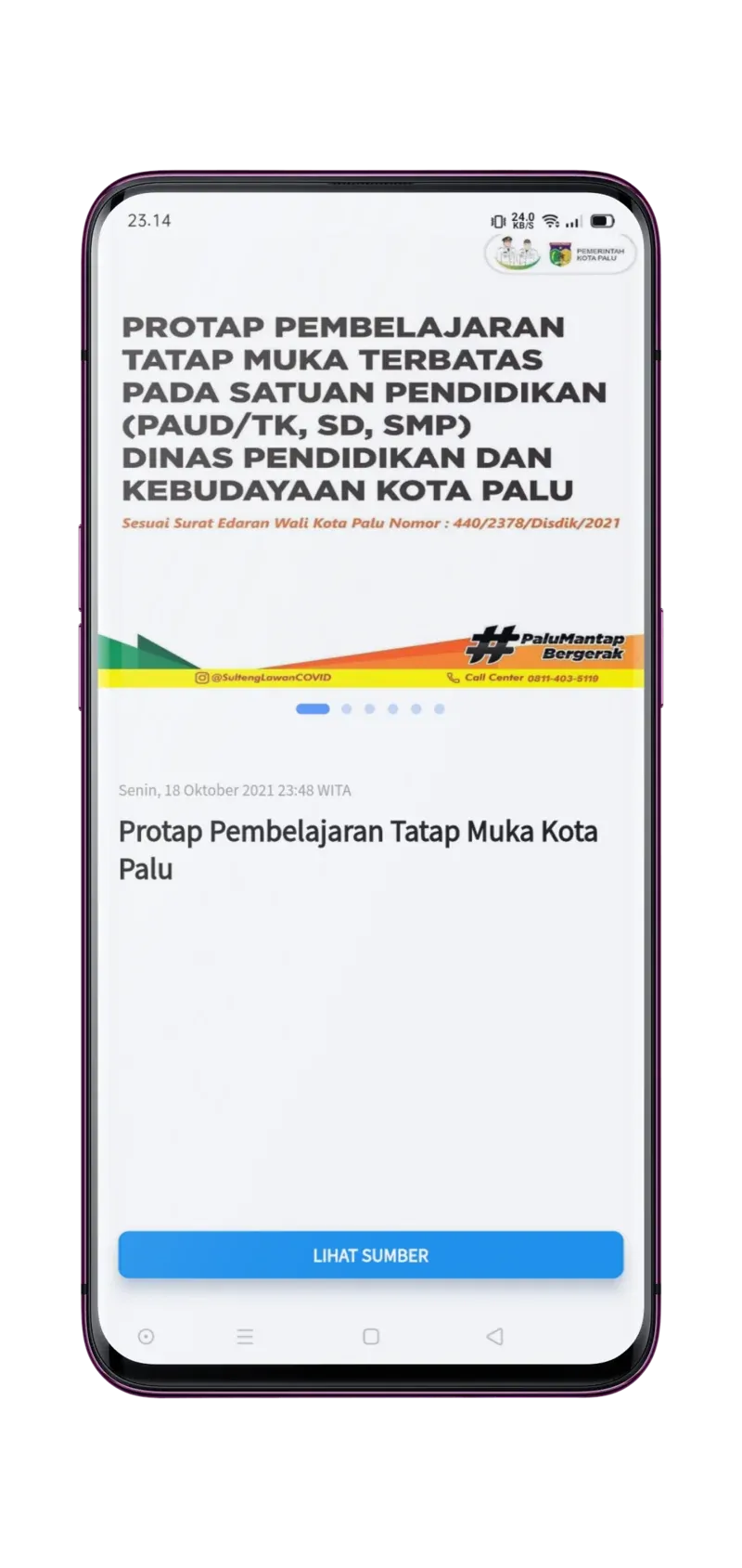 PICO Sulteng healthcare facility directory